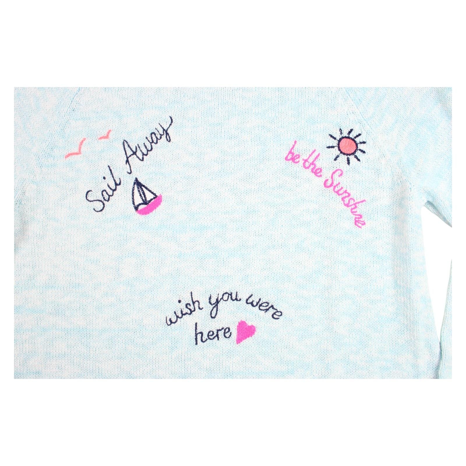 Lilly Pulitzer Sweater Womens M Pullover Top Blue Beach Vibes Sail Away $138 NEW