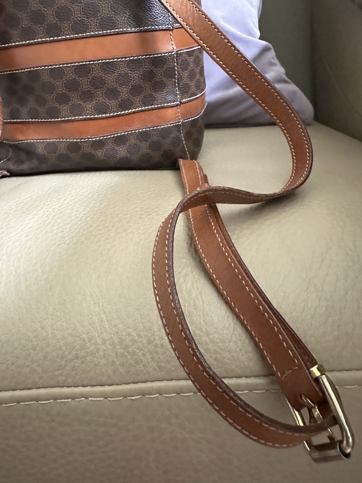 Authentic Celine Macadam Monogram Backpack