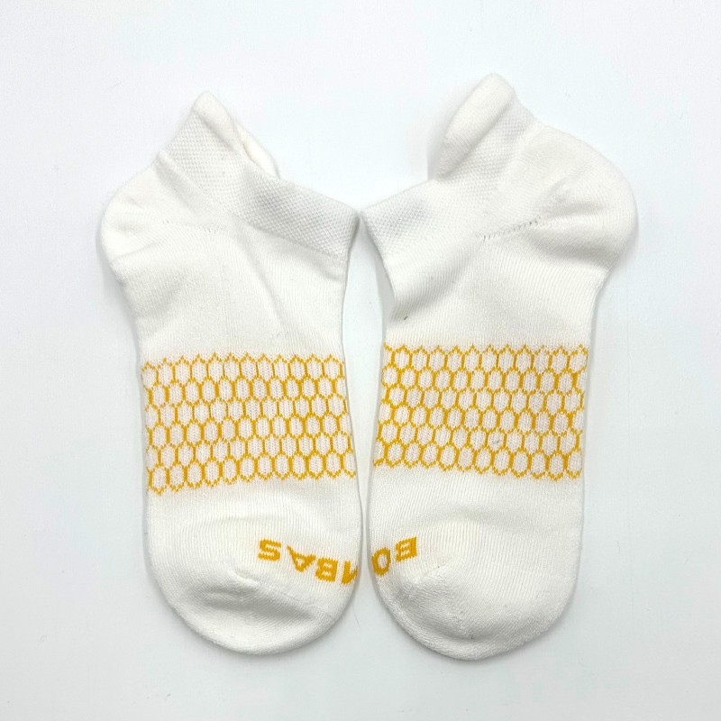4 pairs Bombas Women’s Honeycomb Solid Ankle socks Size M 2 Colors Mix Everyday