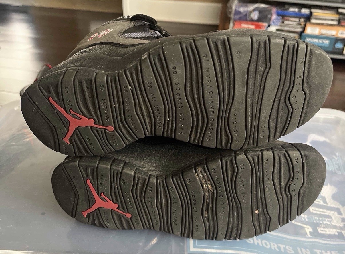 Size 8.5 Nike Air Jordan 10 Countdown Retro 2008 318539 991