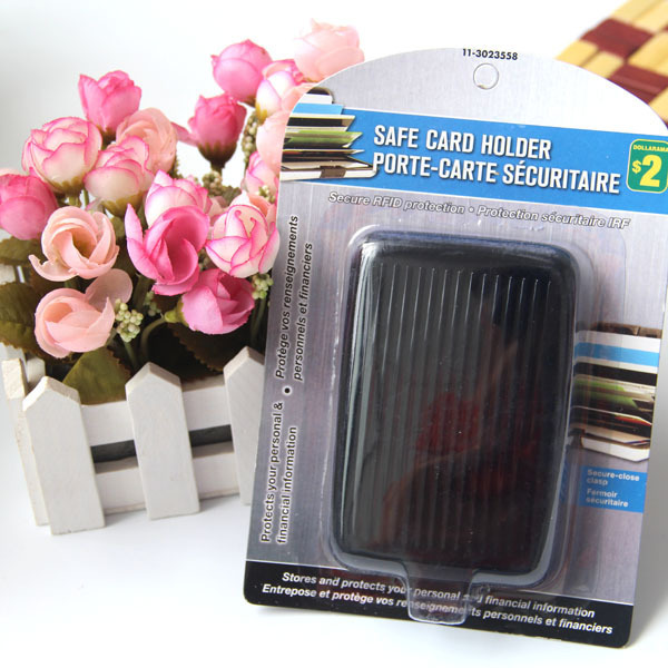 Pocket Waterproof ID Credit Card Business Wallet Holder Aluminum Metal RFID Case