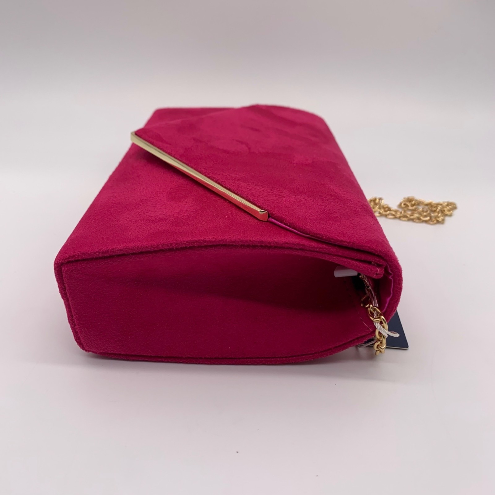 Charming Tailor Pink Velvet Clutch