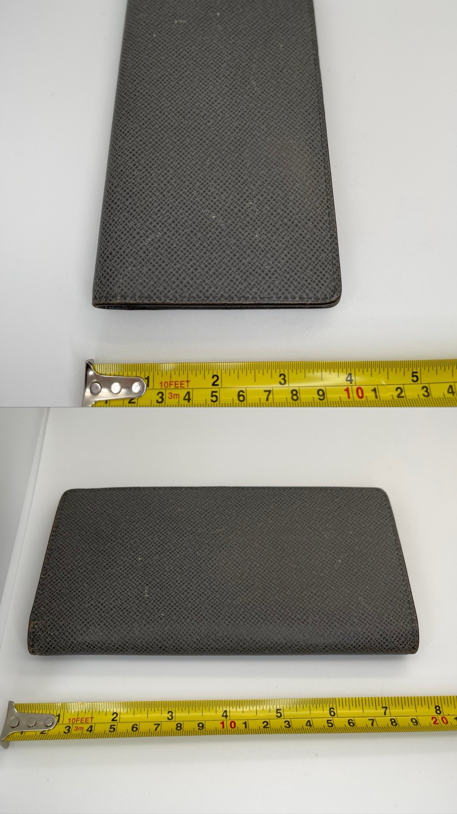 Louis Vuitton Taiga Portefeuille Brazza Wallet Gracier Leather Authentic/94