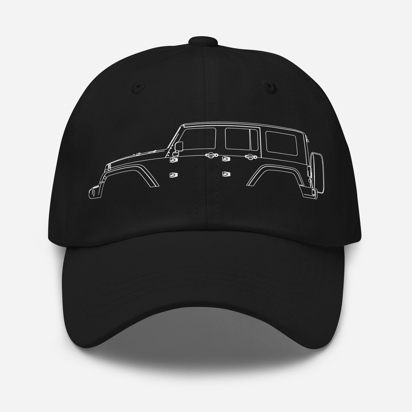Dad Hat For Jeep Wrangler Unlimited JK 2007-2018 Car Owners Birthday Gift Cap