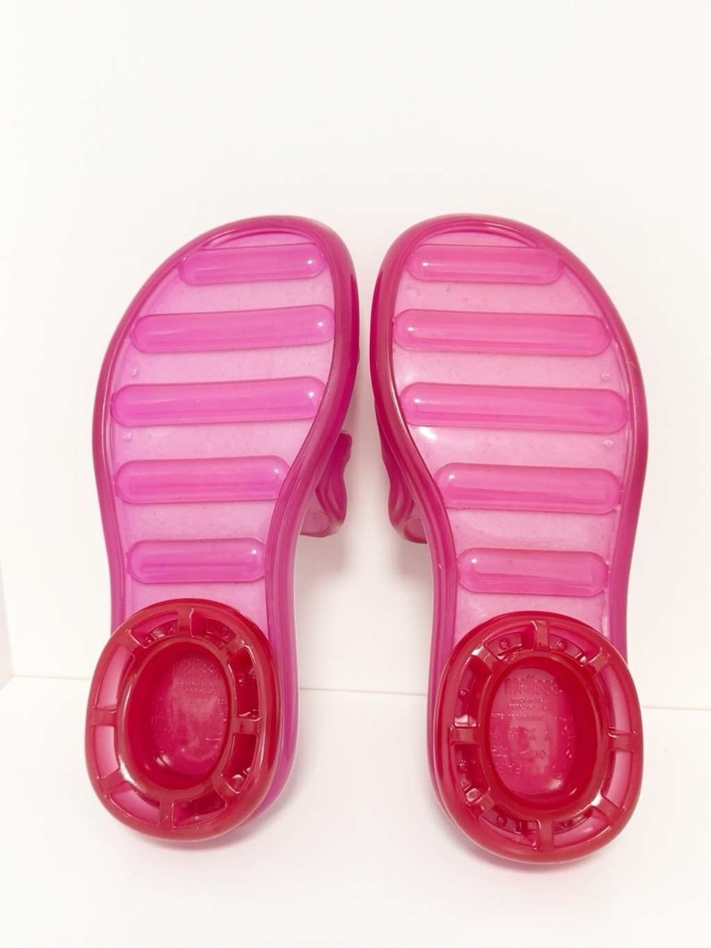 New Melissa x Telfar Jelly Slide pink size 8