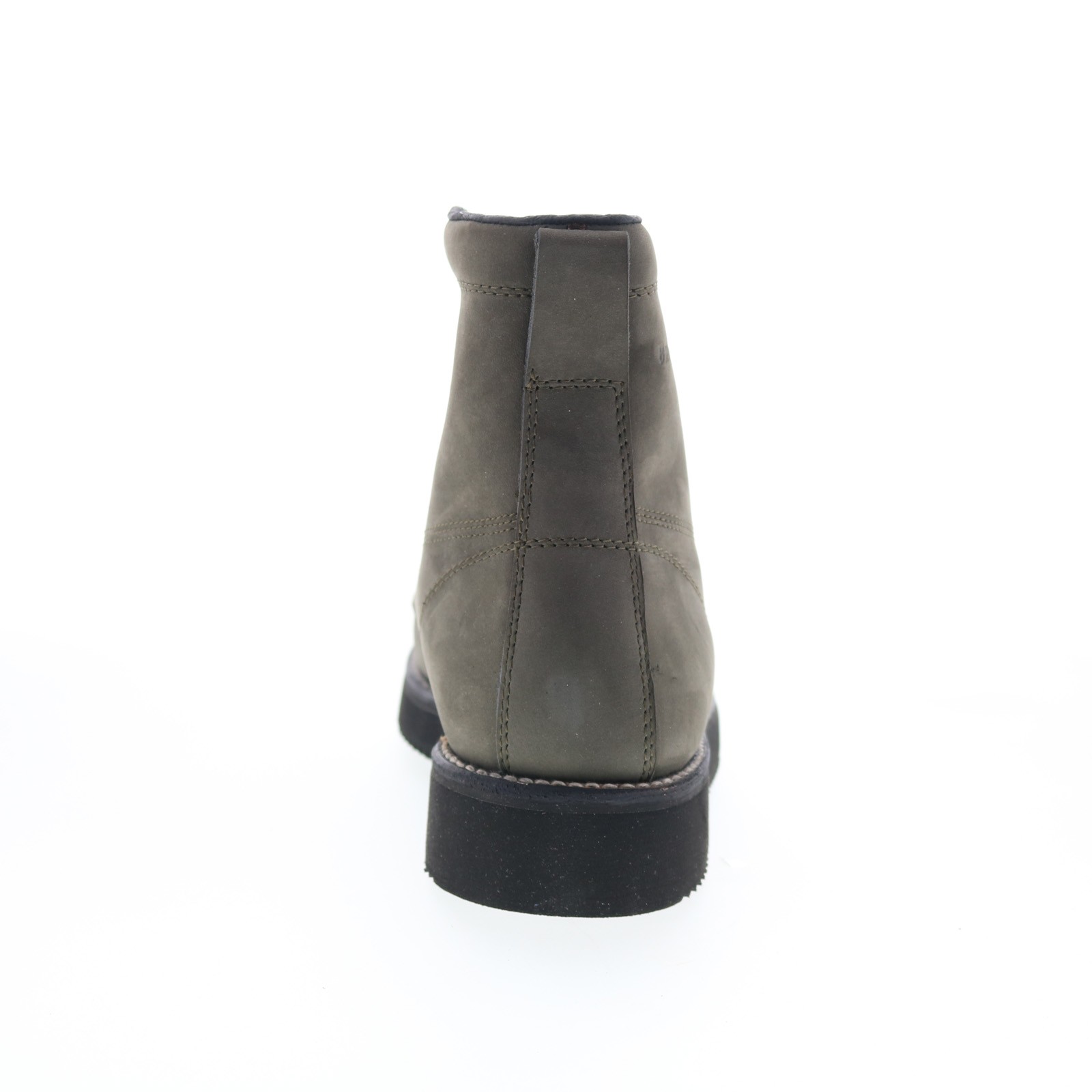 Broken Homme James Boot FB12002 Mens Green Suede Lace Up Casual Dress Boots