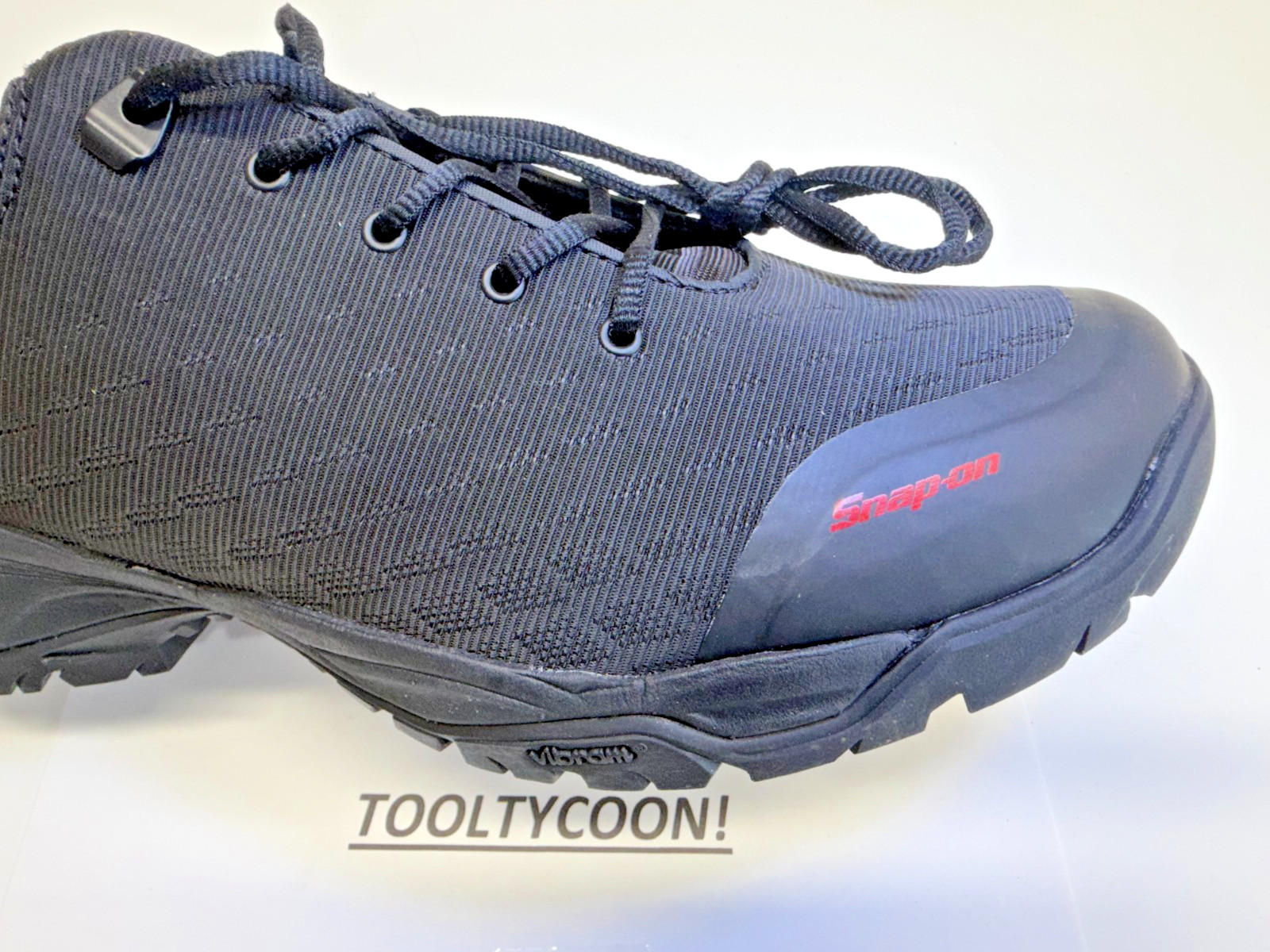 SNAP-ON Tools NEW Throttle Lace Up Shop Shoes BLACK US13 MENS