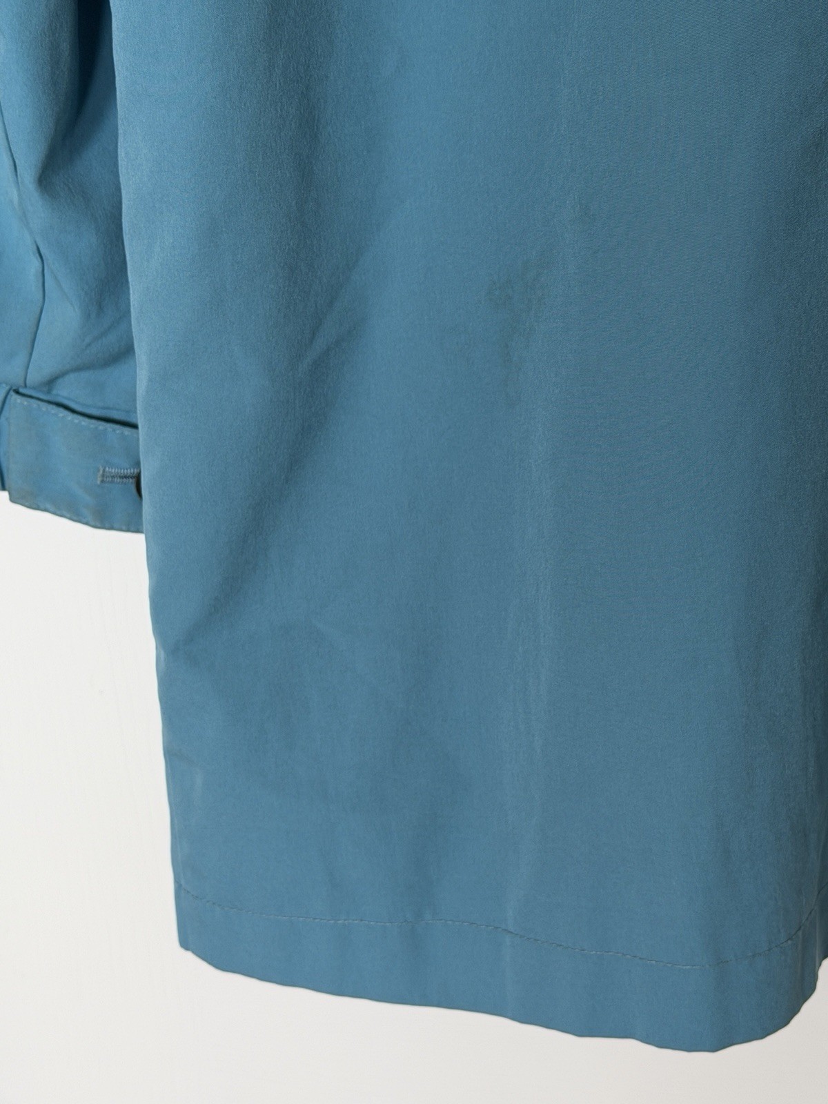 Vintage L.L.Bean Womens Medium Teal Blue Plaid Lined Jacket Quilted Coat