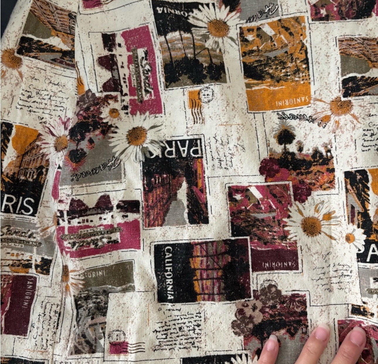Urban Outfitters Paris Print Mini Skirt – XS