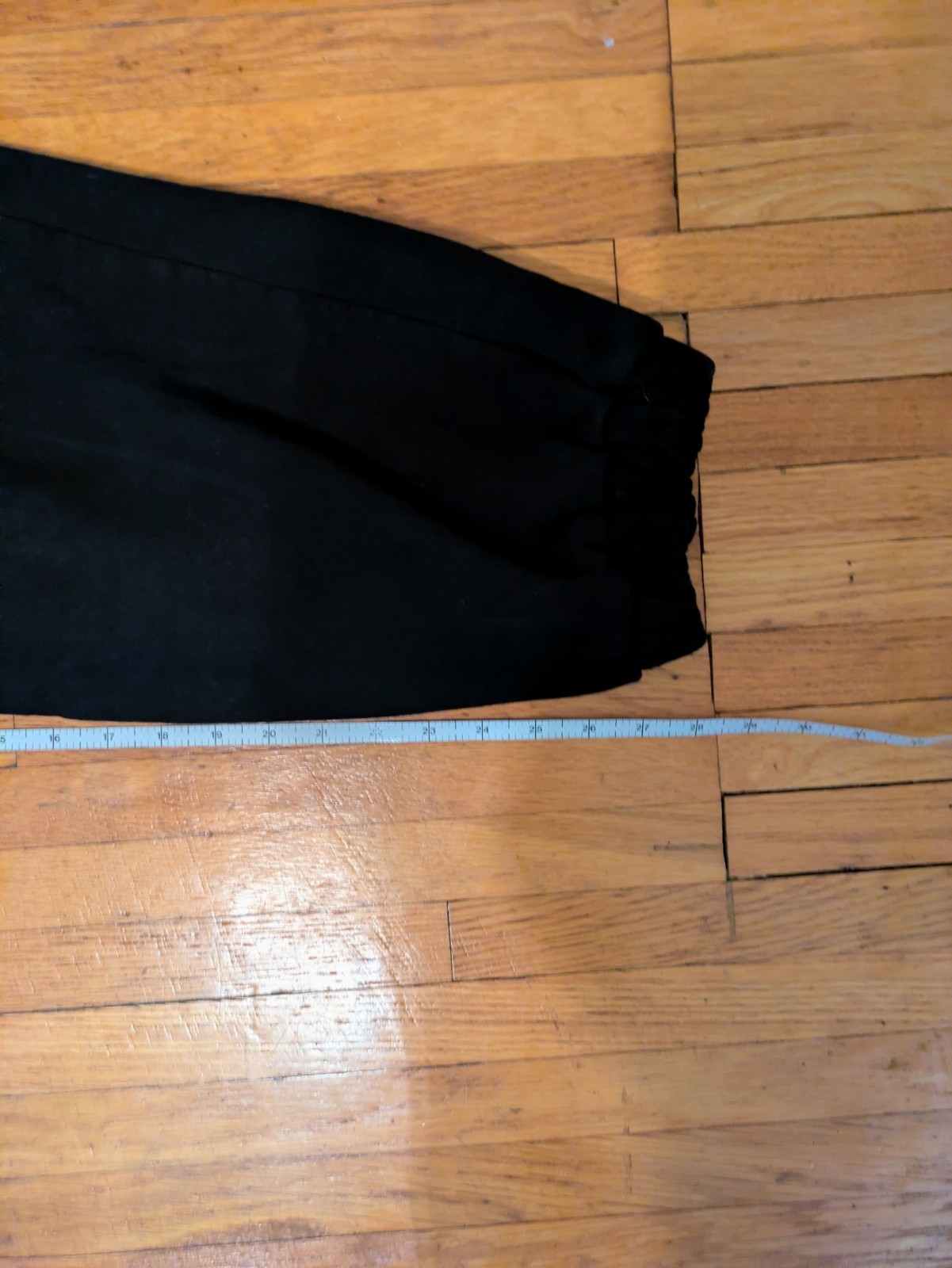 Comfrt Men’s Black Fleece Jogger Pants XL Elastic Waist Pockets Pull On