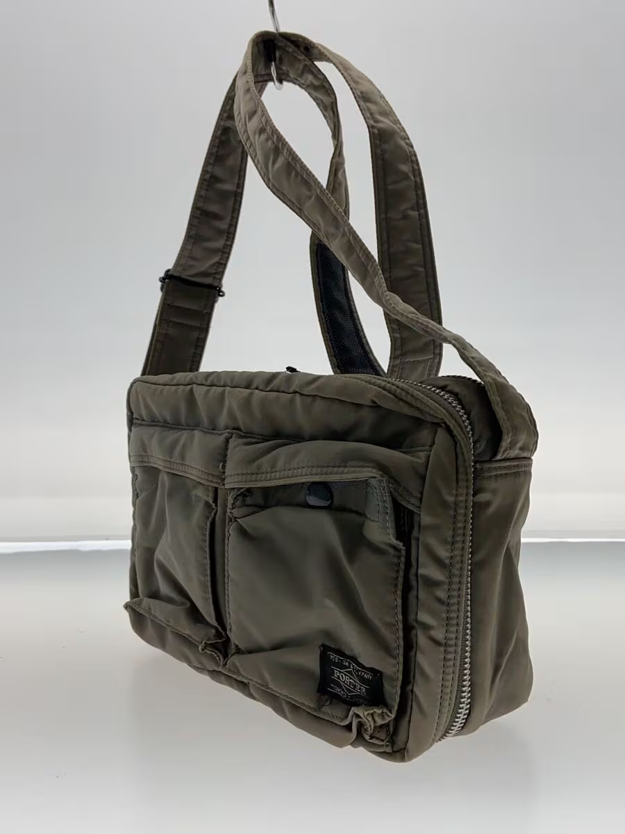 PORTER TANKER Sling Bag Shoulder Bag Nylon GRY Plain