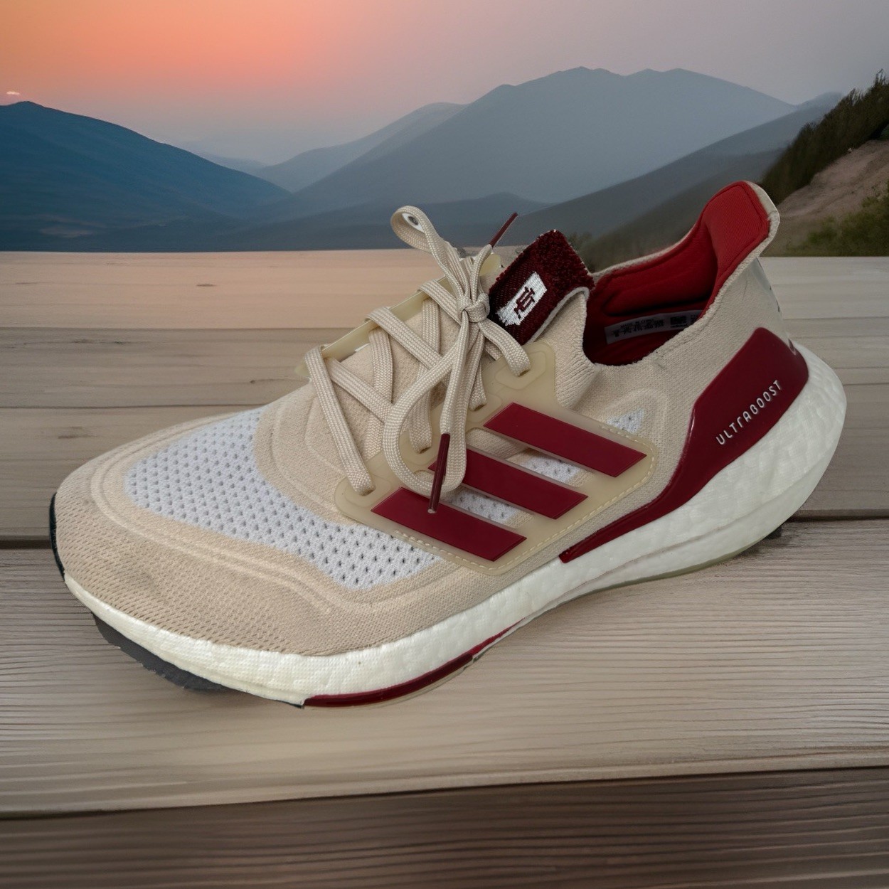 Adidas UltraBoost 21 NCAA Pack Indiana Hoosiers Running Shoes Mens 8