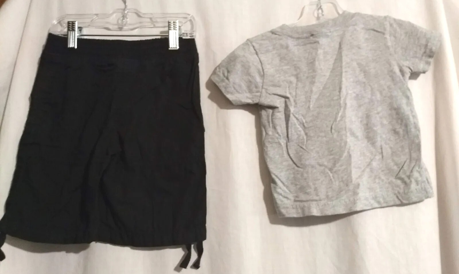18mo. Sweet threads boy gray short sleeve cookie & milk shirt & Circo pants