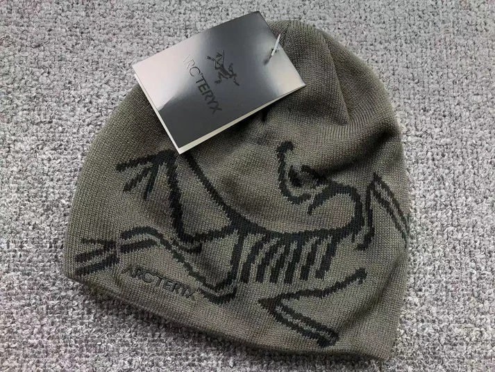 Arc’teryx Bird Head Toque Beanie Dark Grey Merino Wool NWT