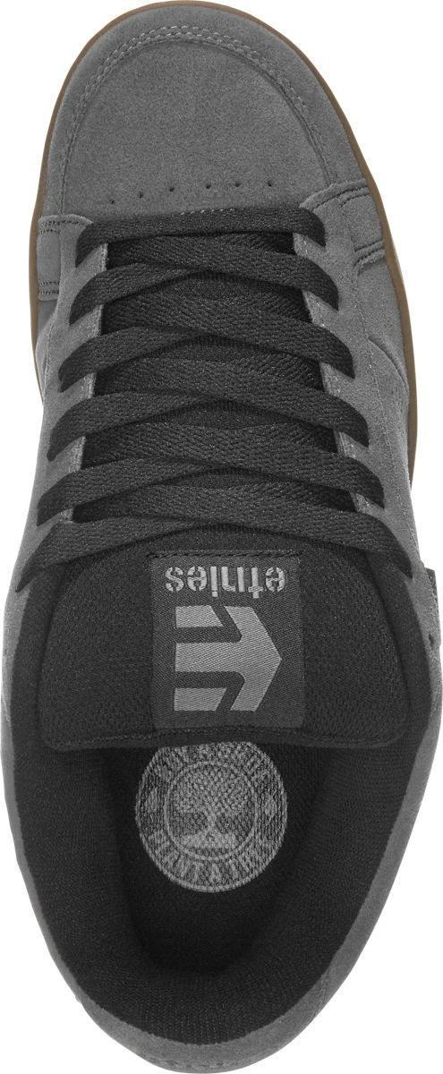 Etnies Kingpin Men’s Skate Shoes, Grey/Black/Gum, M10