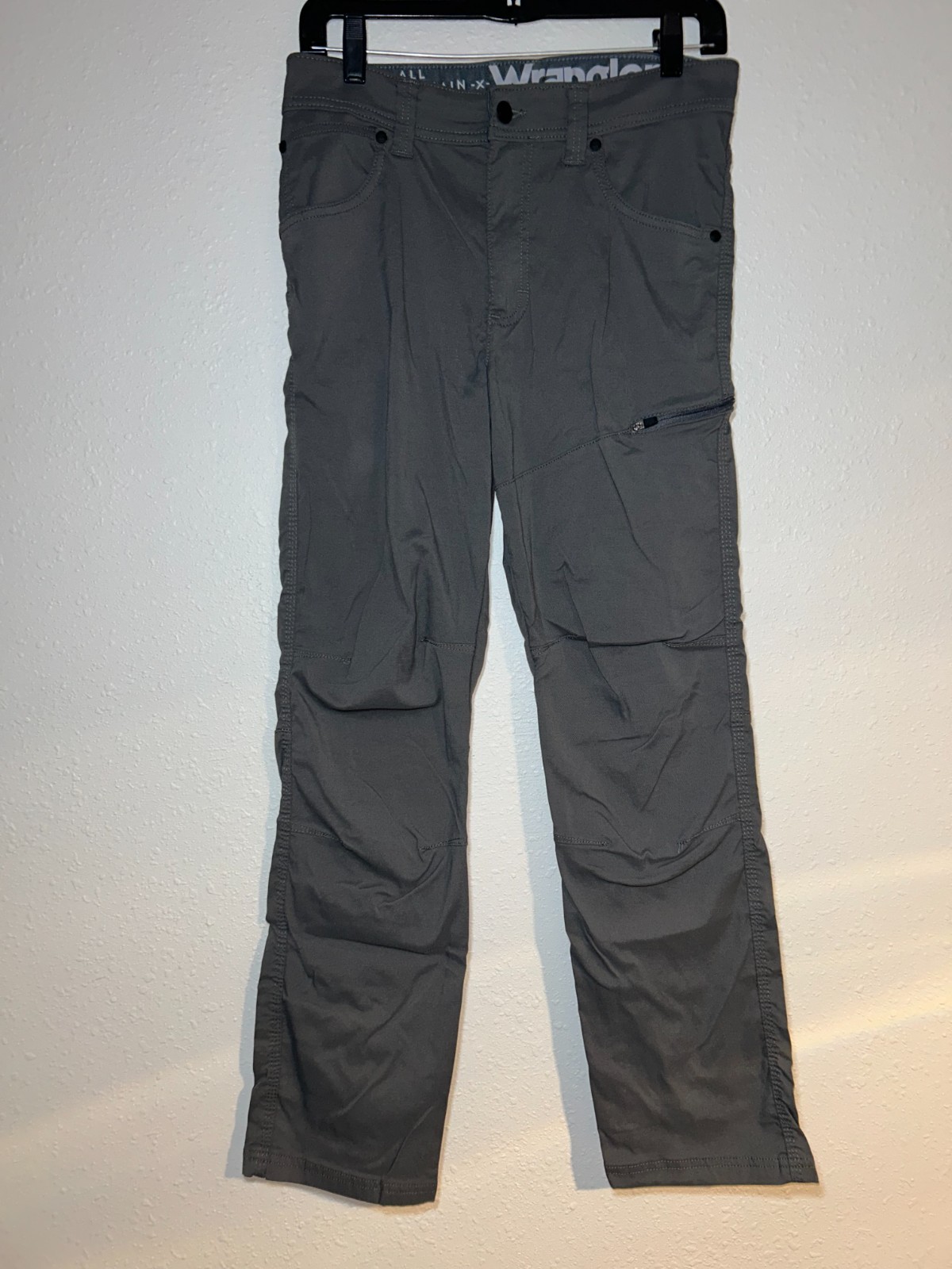 Men’s Wrangler® All Terrain Cargo Pant, 30×30, Black, Gray, Navy, MSRP $29.99