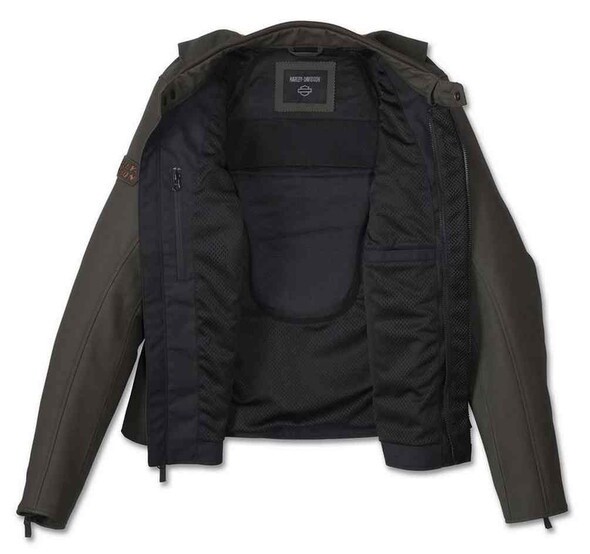 Harley-Davidson® Paradigm Triple Vent System 2.0 Men Leather Jacket Sz 2XL 98003