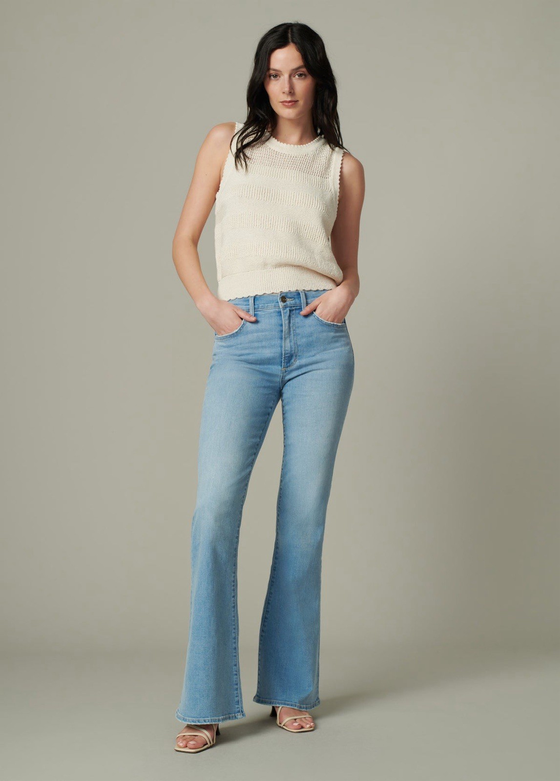 Joe’s Jeans The Molly High Rise Flare Jeans Size 24 NWT Light Wash
