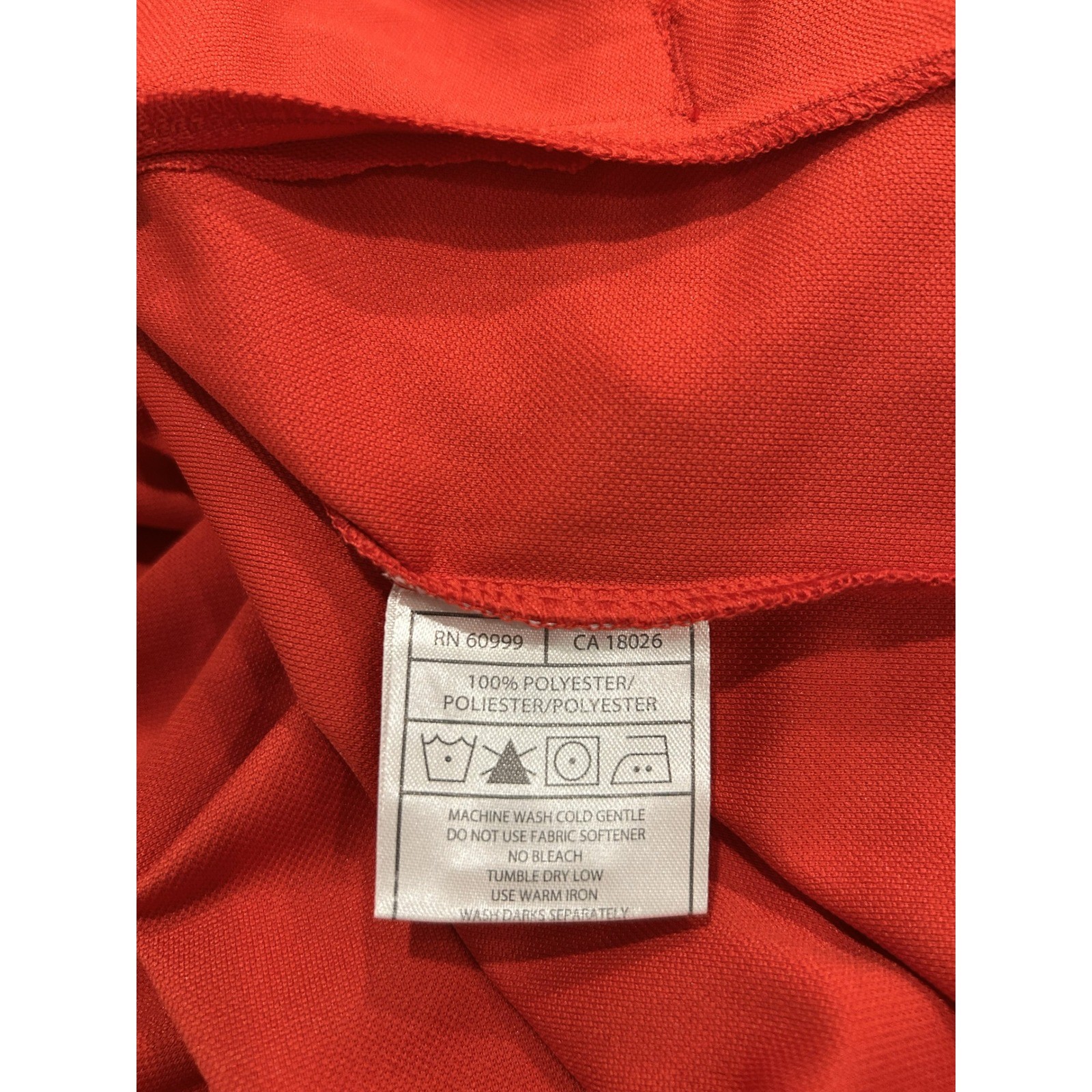 Antigua USA Soccer Full Zip Hooded Jacket Mens 2XL Red Lightweight Performance
