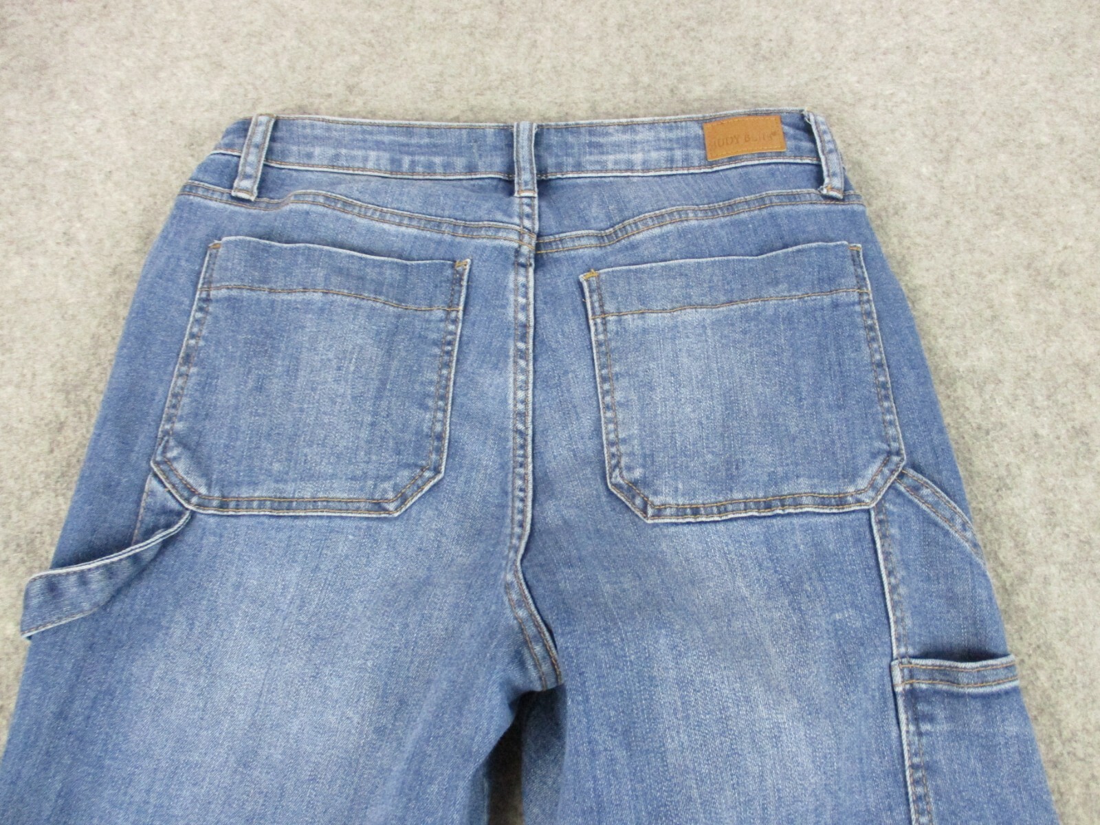 Judy Blue Jeans Womens 27 Denim Slim Fit Medium Wash Straight Leg High Rise