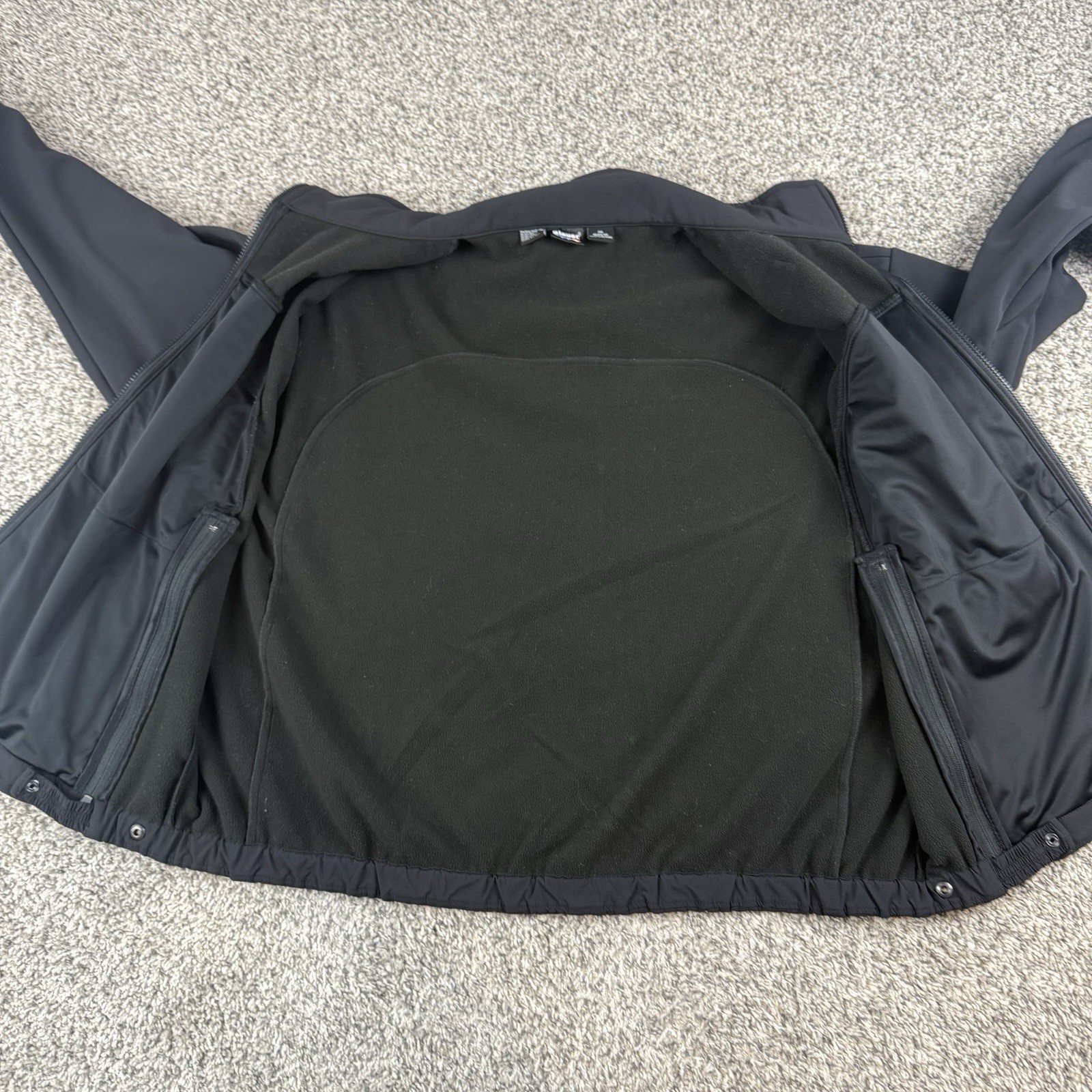 Blauer Jacket Mens XXL Black Softshell Police Duty Tactical 4660 Fleece Lined