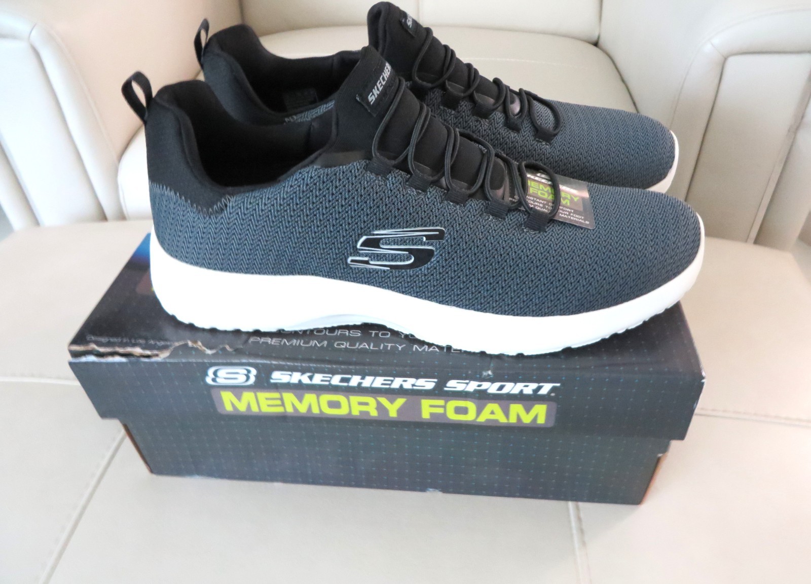 SKECHERS Sneaker Shoe (Dynamight) Men’s size 12 (Blue), NEW