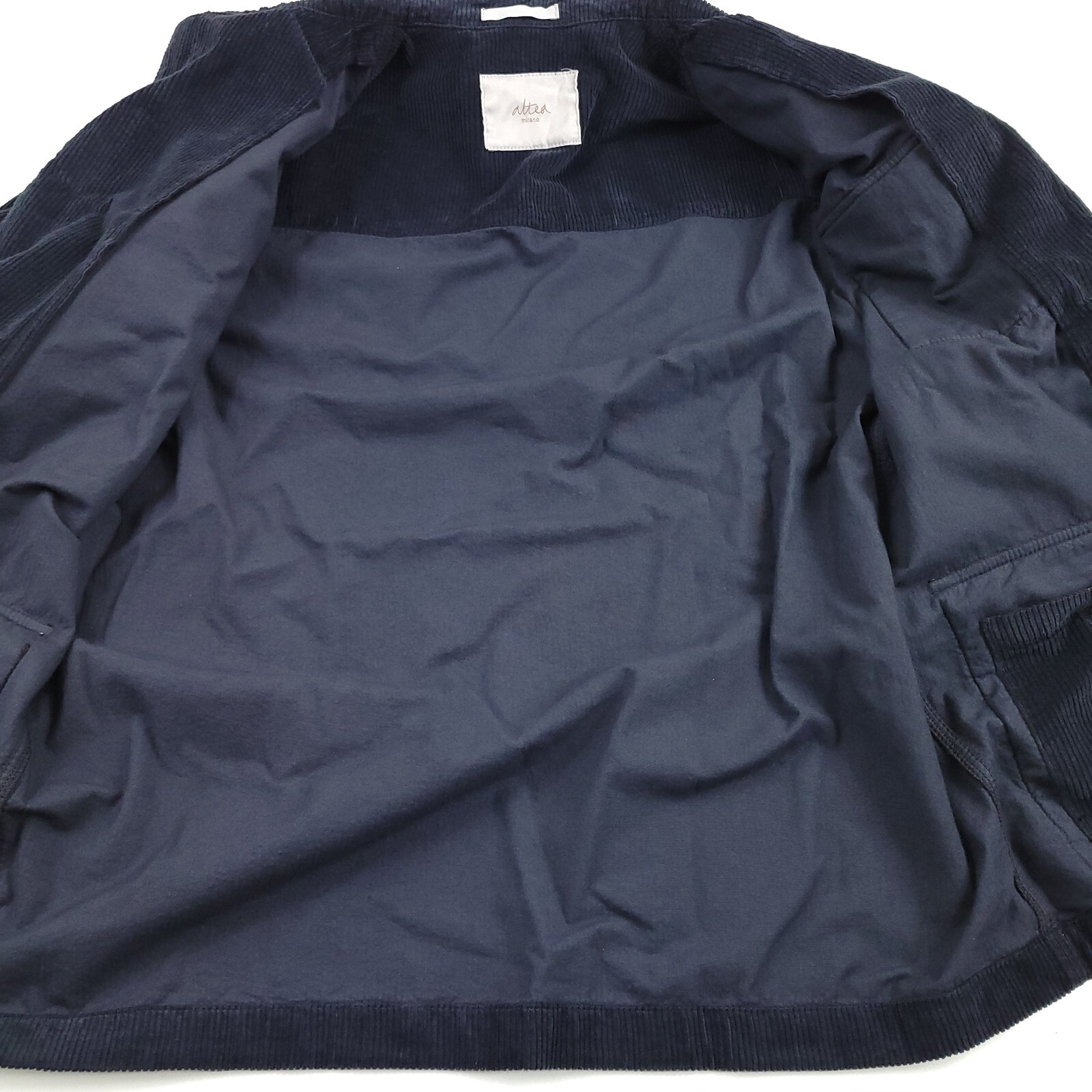 Altea Giacca Dawson Corduroy Jacket Mens Medium Velluto Tinto Capo Blue
