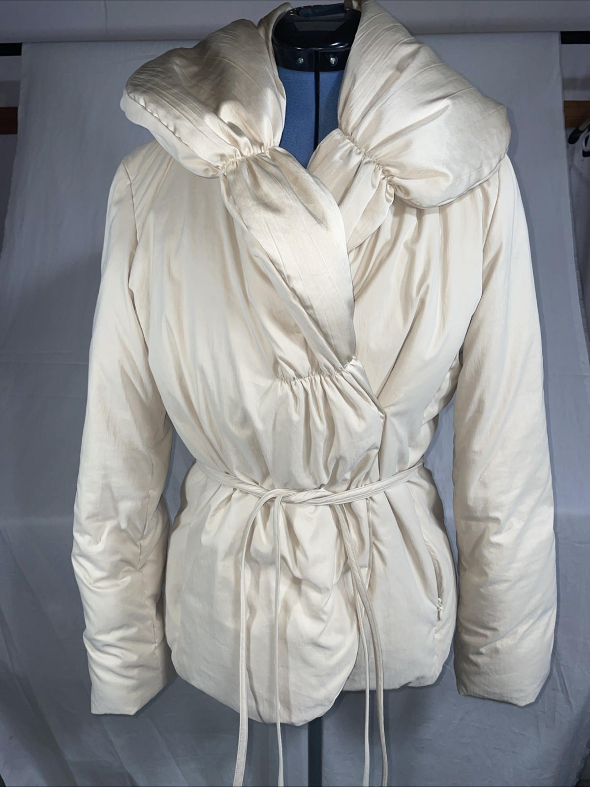 Weekend Max Mara Women’s Coat S Cream 100% Polyamide Puffer Jacket