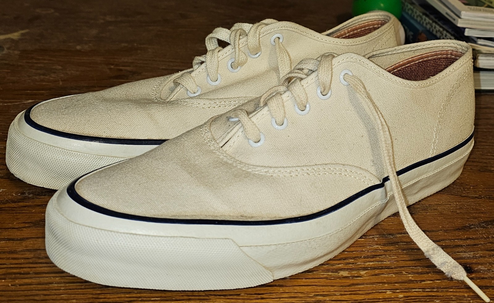Keds Boat shoes Made in USA 8M 9.5W mid-60s to mid-70s Mr Roger’s Gilligan USA