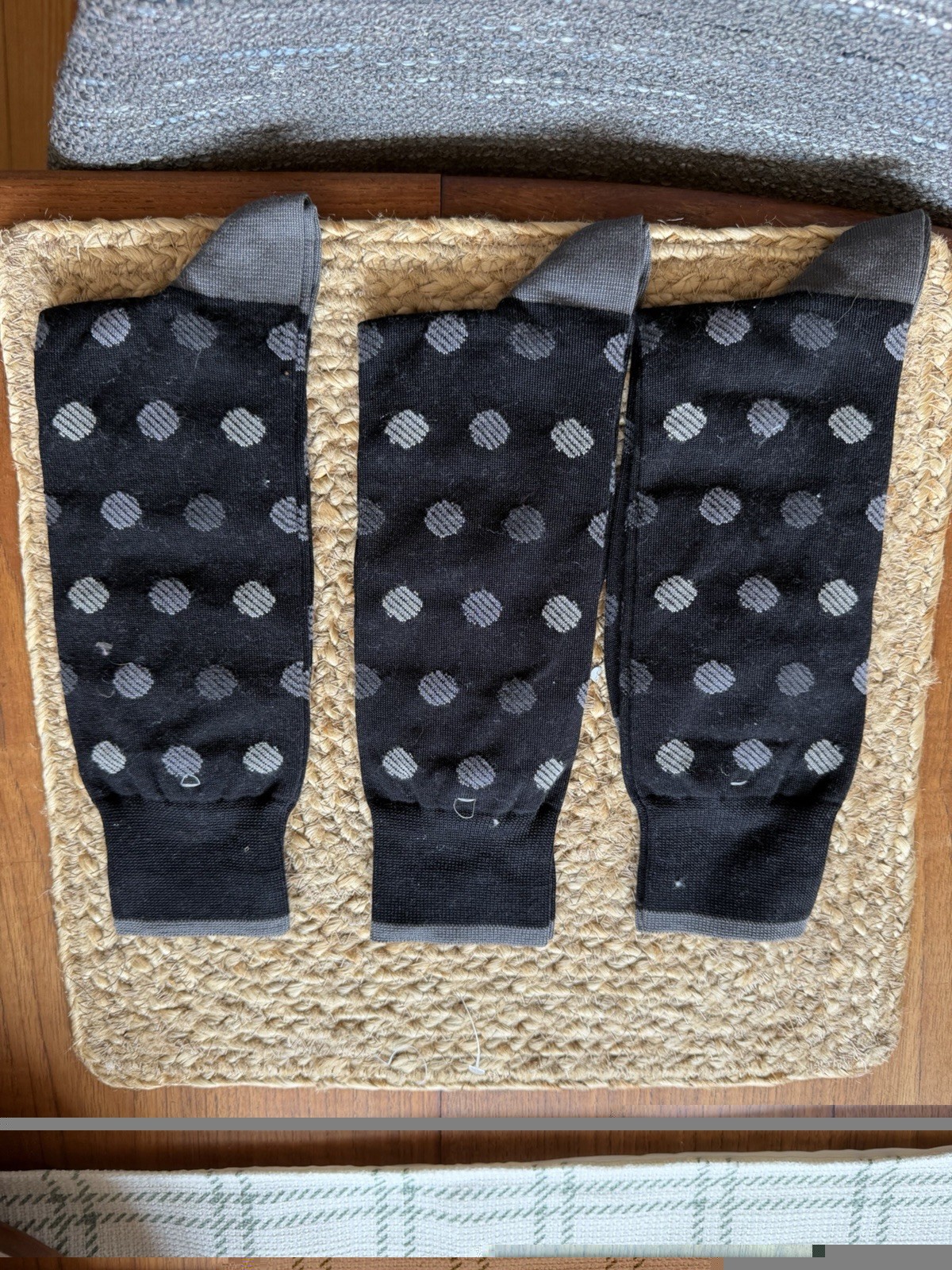 3 Pairs New Men’s Bugatchi Dress Socks Made In Italy $75 MSRP