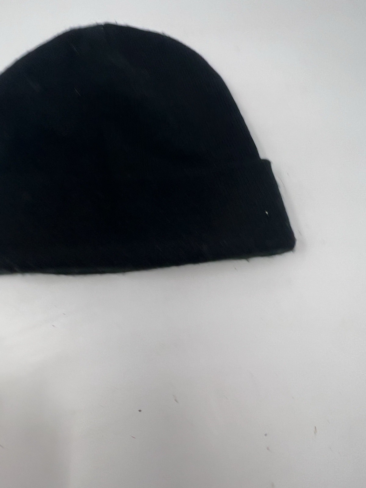 Rare Run DMC Beanie Hat Cap Black Base Multi Color Embroidery