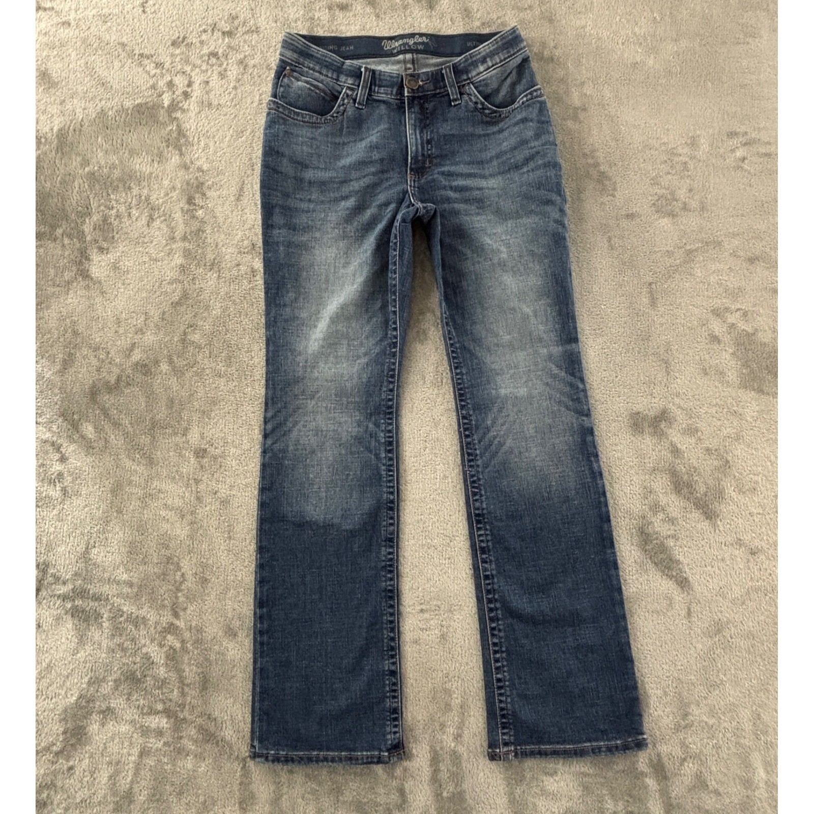 Wrangler Willow Bootcut Ultimate Riding Jean Womens 30×32 Medium Wash Stretch