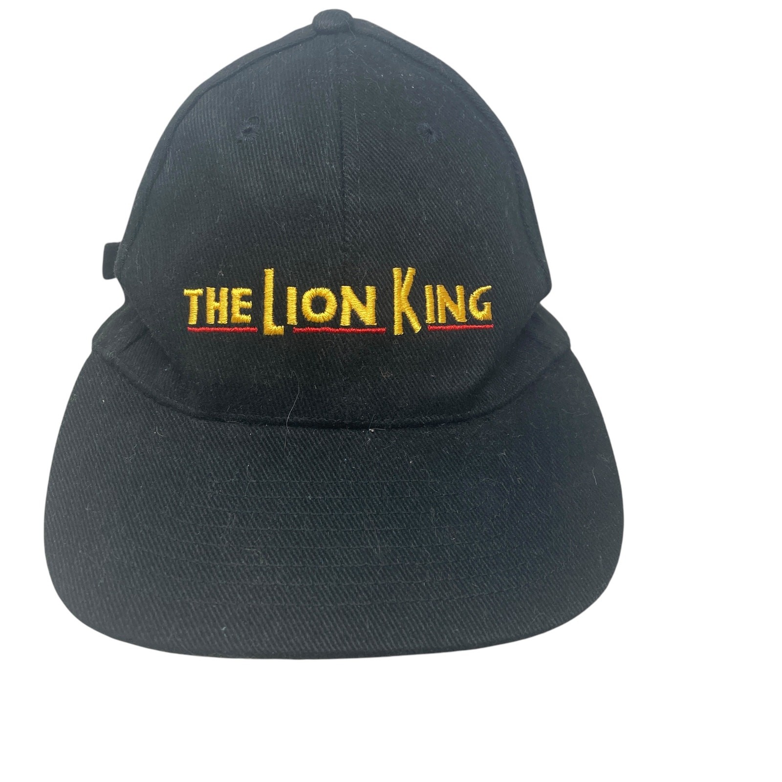 Disneys The Lion King Hat Adult One Size Black Adjustable