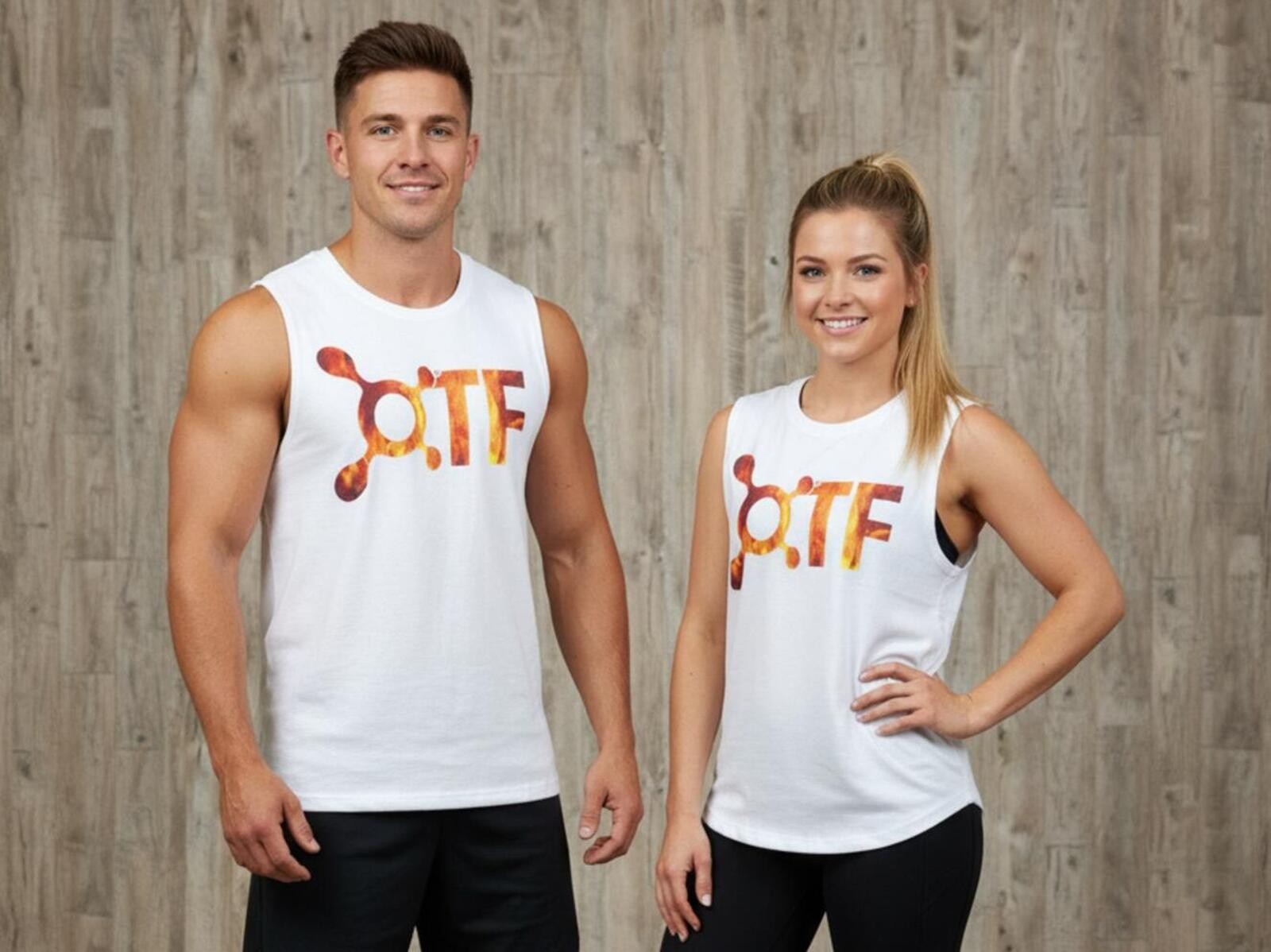 New With Tags Men’s Size Medium Orange Theory Fitness OTF Muscle Tank Top