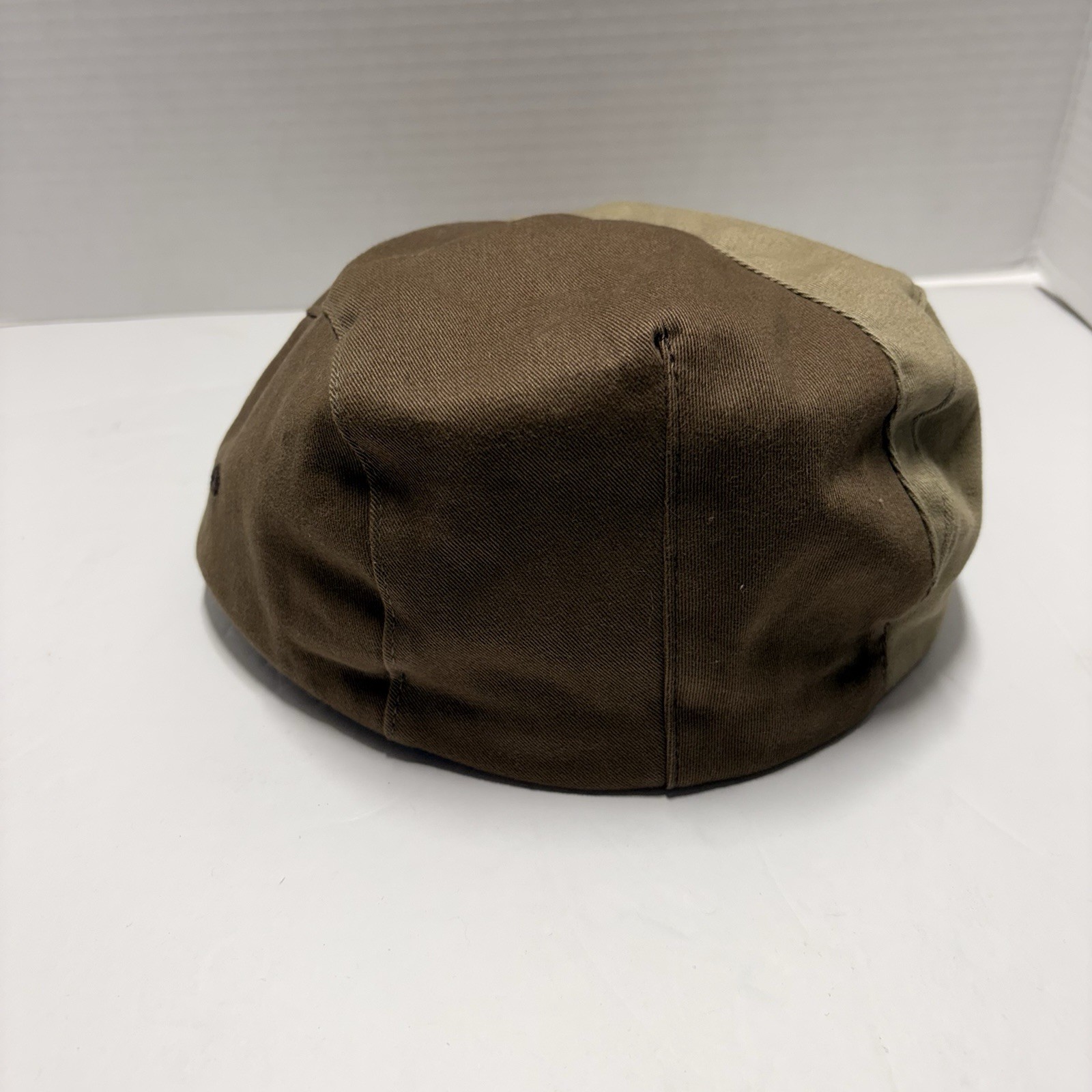Mercedes-Benz Hat Cap Newsboy Tan Brown Cabbie Driver