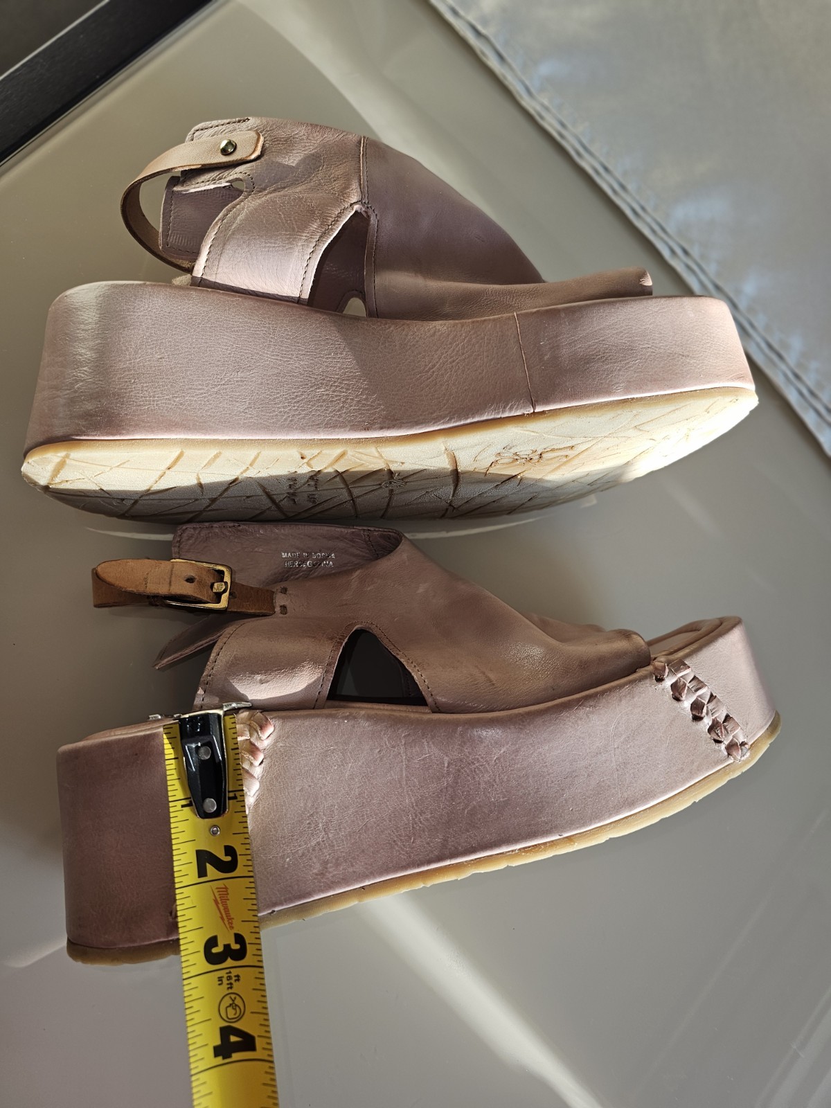 A.S.98 Maren Platform Sandals Sz EU40/US9-9.5