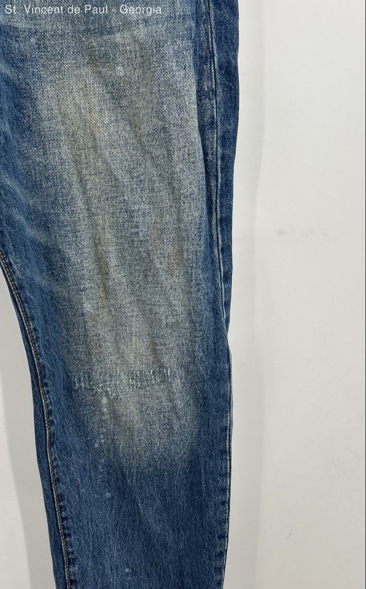 MNML Straight Leg Button Fly Jeans Men’s 40 Blue Streetwear