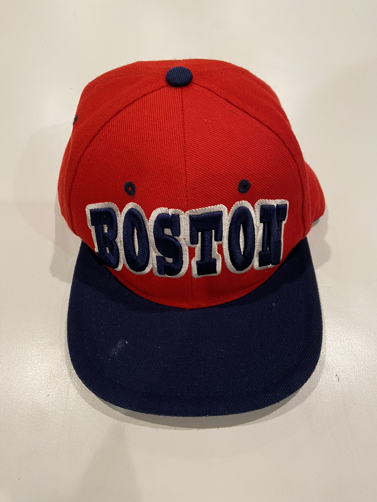 Kipa Boston Redsox Baseball Hat Adjustable One Size Red Cap Mens GUC