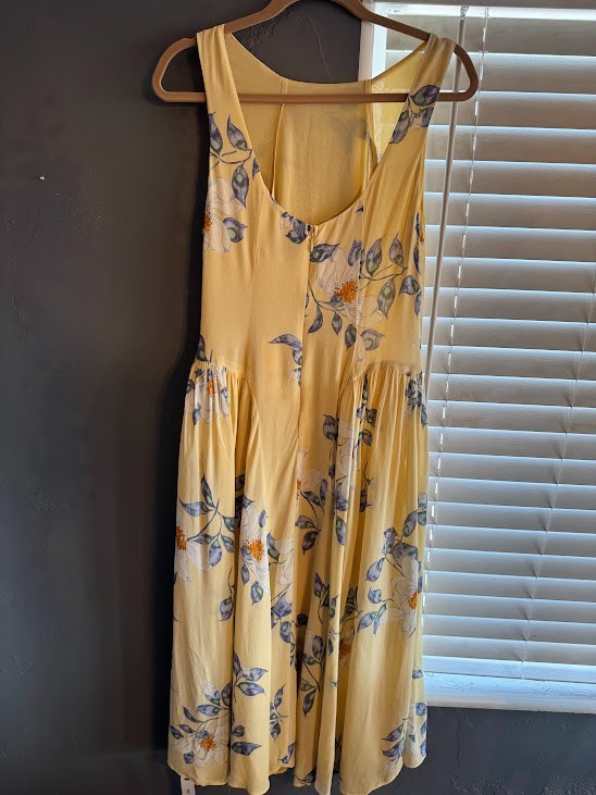 REFORMATION ANELIS DRESS NEW DAY Floral A-Line Sleeveless Midi Drop Waist Choose