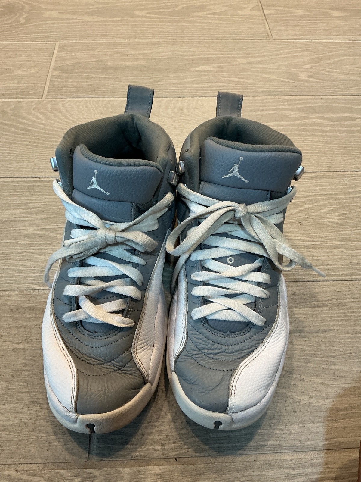 Size 8 – Jordan 12 Stealth 2022 White Gray CT8024-015