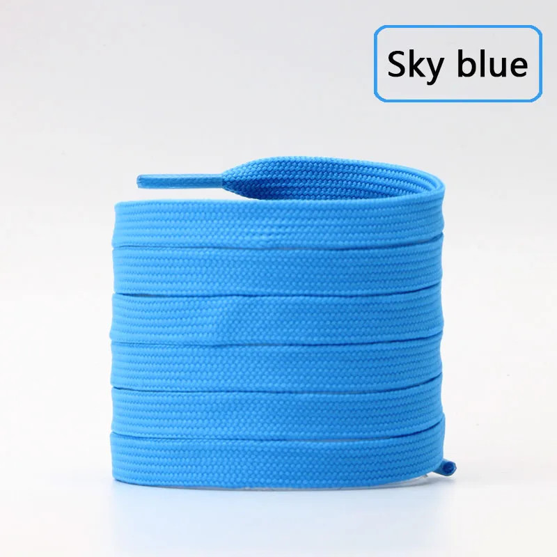 1Pair/3Pair New 0.8cm Wide Flat Durable Shoelace Suitable for A Variety of Shoes