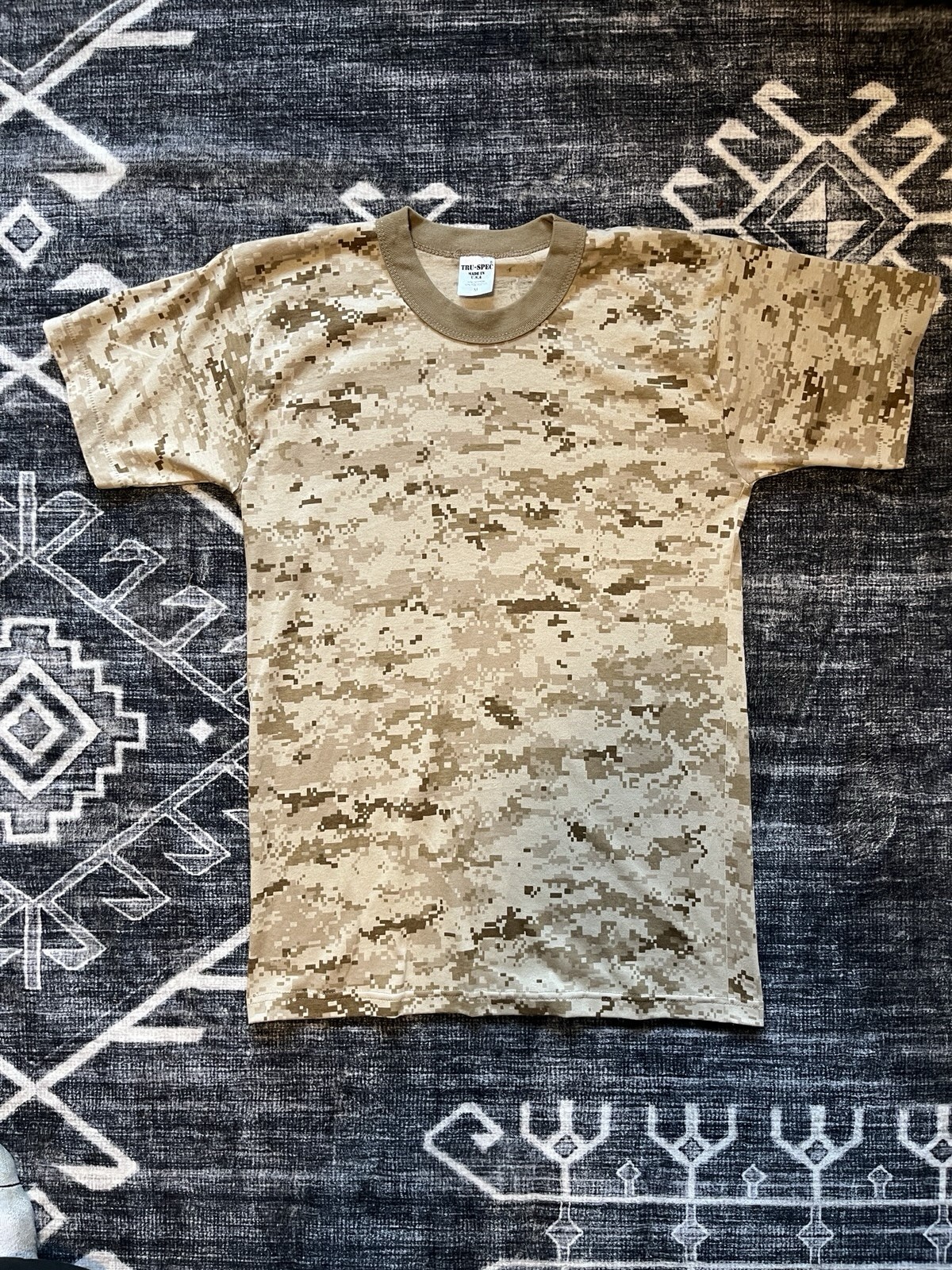 Tru-Spec Men’s Military Digicamo Single Stitch Short Sleeve T-Shirt Size M