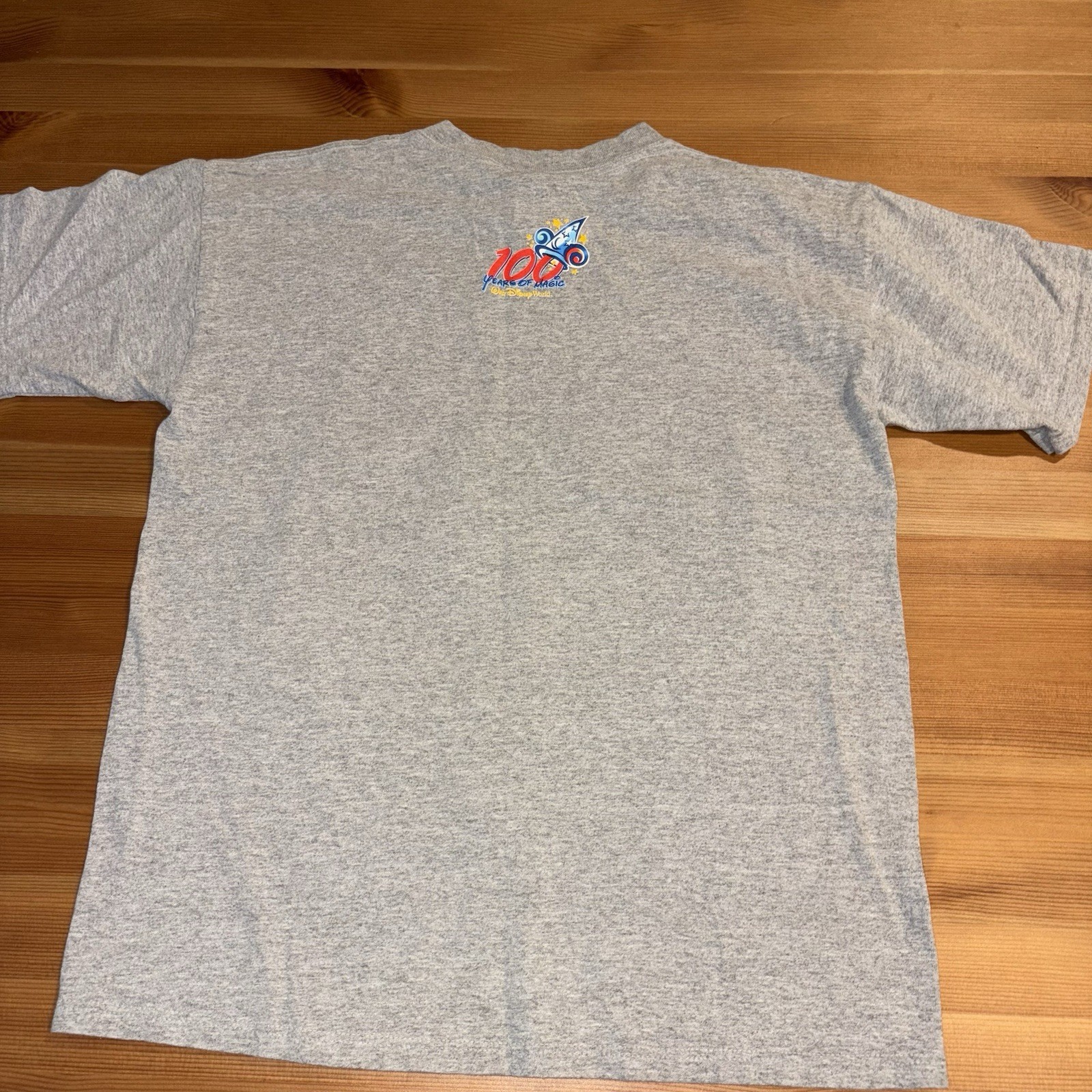 Vintage 2001 Walt Disney World 100 Years Of Magic TShirt Fantasia Hat Kids Large