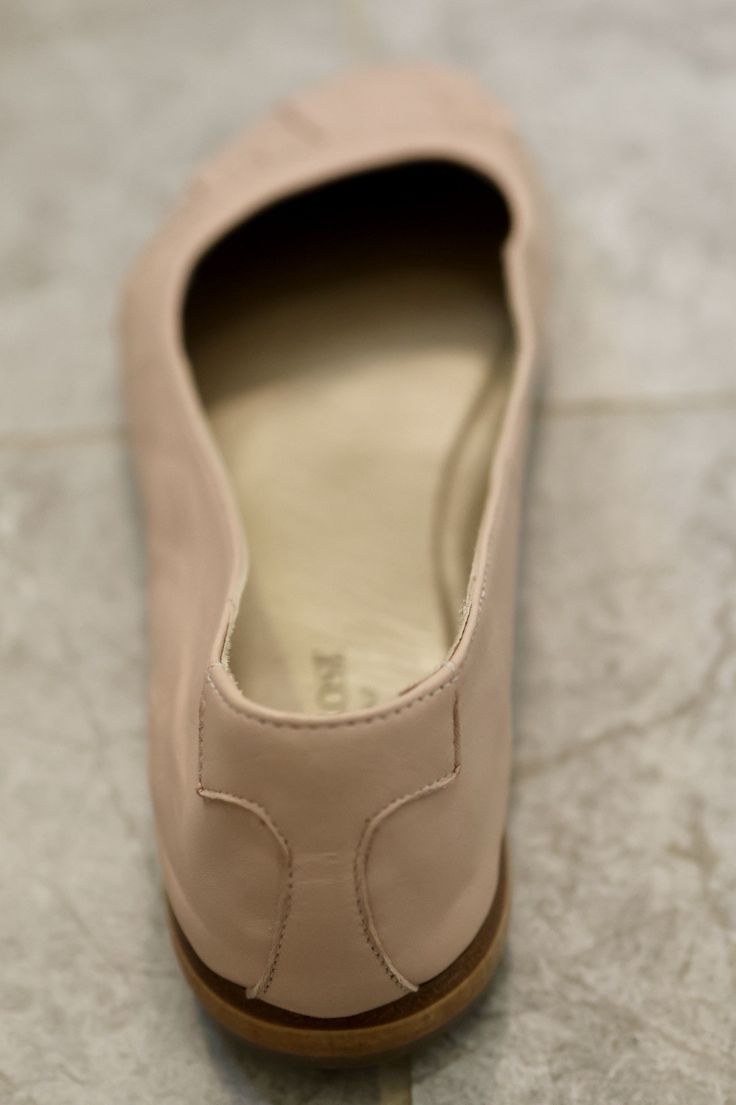 Taryn Rose Brina leather flats size 37 carnation pink