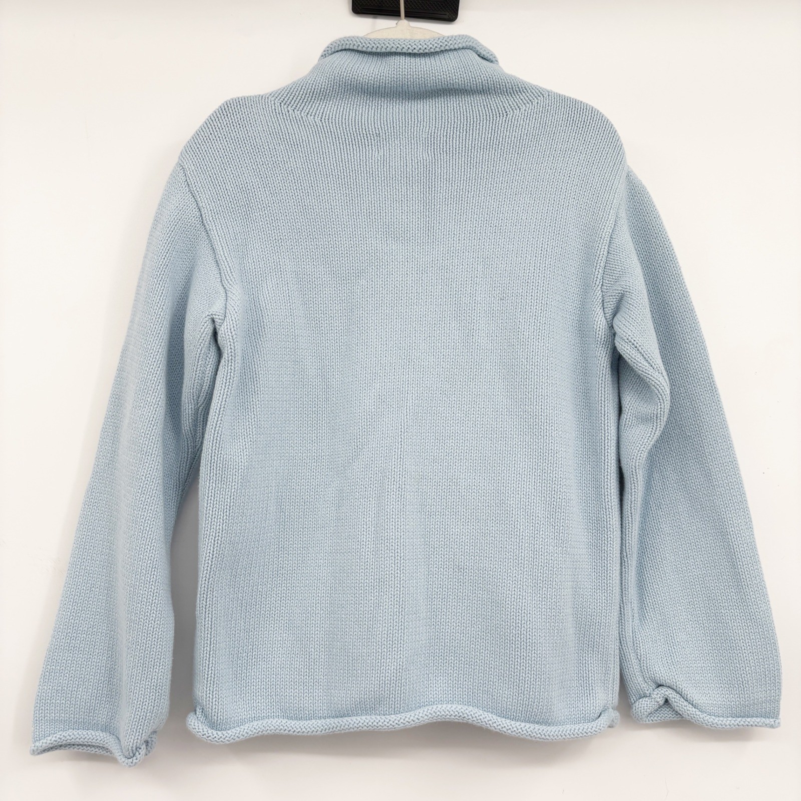 Mud Pie Kids Blue Golf Rollneck Preppy Shaker Knit Novelty Sweater Size 4T-5T