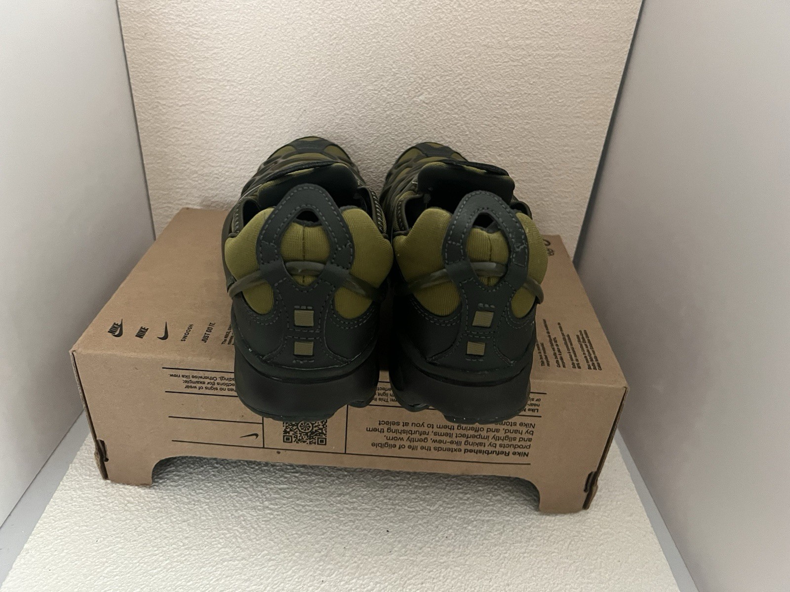 Nike Air Kukini Pilgrim Men’s Low Top Sneakers Green/Black Mesh DV0659-300