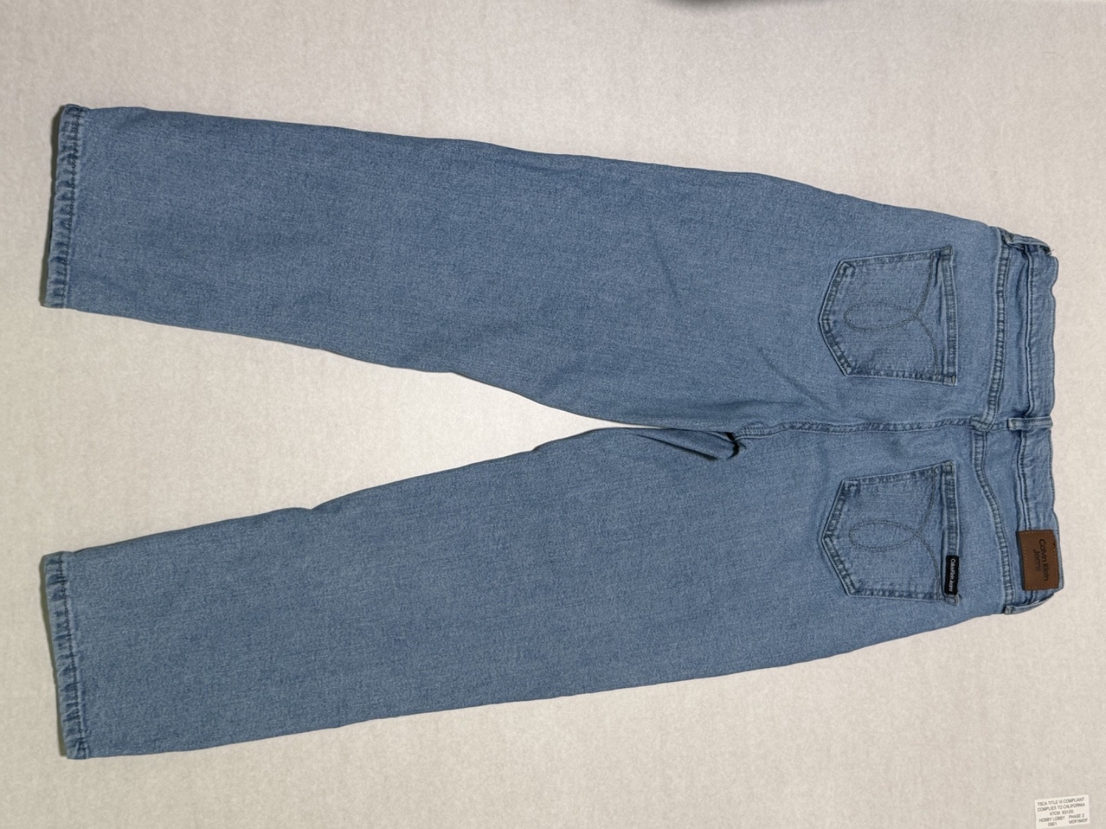 Calvin Klein Jeans – Light Wash Denim Size 8