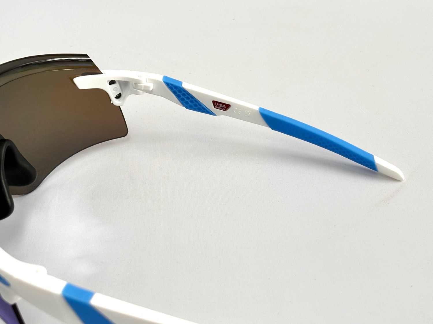 Oakley Sunglasses Encoder OO9471 White with Prizm Blue Lenses