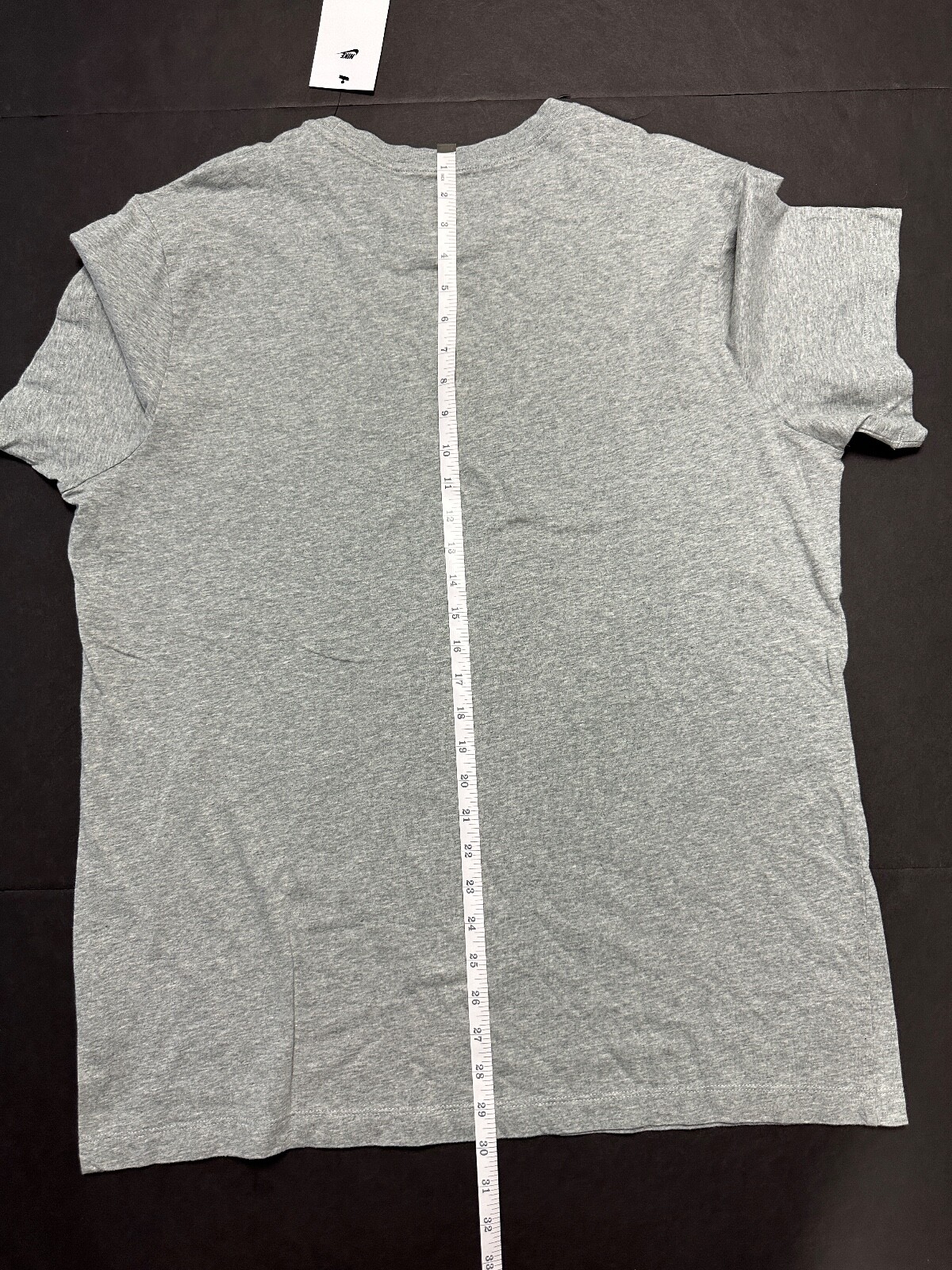 NIKE MEN’S XL – SPORTSWEAR SWOOSH JUST DO IT T-SHIRT – GRAY AR5006 063