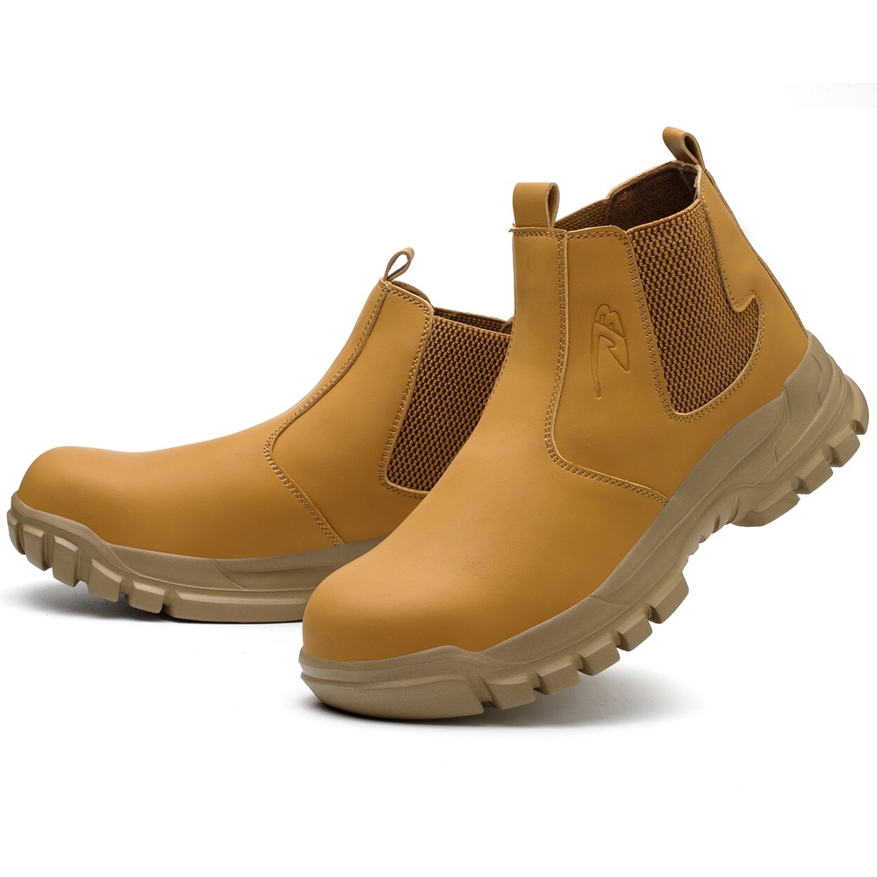 Mens Waterproof Work Boots Safety Shoes Steel Toe Botas De Trabajo Para Hombre